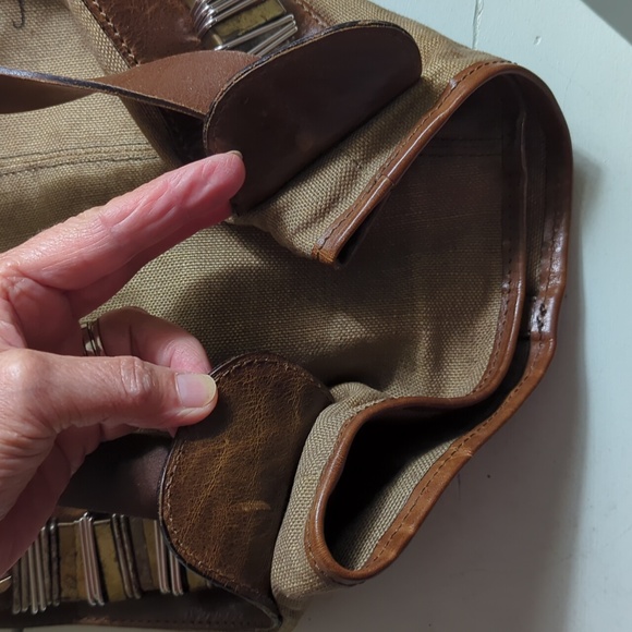 Diesel Canvas / Leather Shoulder Bag - Picture 15 of 16